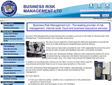Tablet Screenshot of businessrisk.co.uk